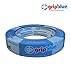 GripBlue Blue Painters Tape 1 Inch Wide, 36 Rolls Masking Tape - Perfect for Precise Lines on Walls & Trim, Multi-Surface, Residue-Free, Easy Removal - Ideal for Indoor & Outdoor Use, 0.94in x 60yds