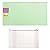 SECOND MANSION Desk Mouse Mat & Scheduler Set - 4 Colors