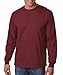 Gildan Ultra Cotton 6 Oz. Long-Sleeve T-Shirt (G240)- Maroon,Large