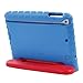 HDE Kids Case for iPad Mini 2 3 -Shock Proof Rugged Heavy Duty Impact Resistant Protective Cover Handle Stand for Apple iPad Mini 1 2 3 Retina (Blue & Red)