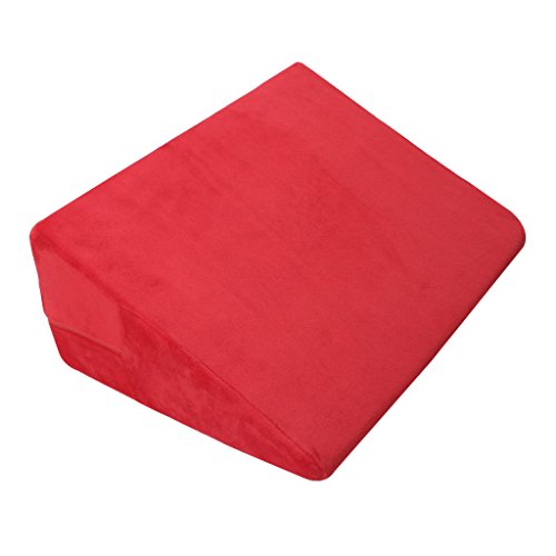 EA-STONE Cushion Sponge Sofa Sexy Pillows, Cube Wedge Erotic Sex Pillow Toys for Adult,Red