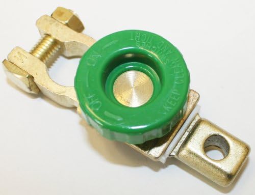 QuestCraft Auto Battery Terminal Disconnect Switch Link Brass Universal Fit All Batteries