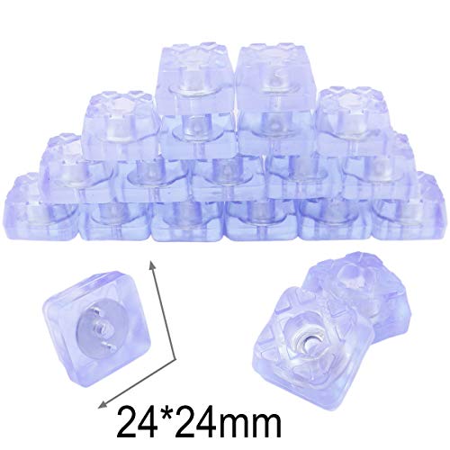 Quality Yes QY 20PCS 24MM Transparent Trapezoid Shape Rubber Non Slip Non Skid Feet Pad for Table Desk Chair and Sofa - Thumbnail 5