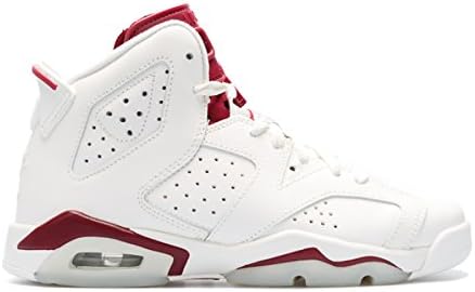 jordan retro 6 white and maroon