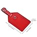 Luggage Tags,Cruise Baggage Tags,Personalized Privacy ID Tags Set of 2 in red