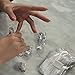 Gel Remover Wraps 100Pcs Soak Off Nail Polish Remover Foil with Cotton Pad for Gel Polish Acrylic Nails Removal