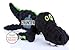 goDog 774015 Gators With Chew Guard Technology Tough Plush Dog Toy, Large Black/Green