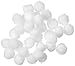 Pom Poms 5mm 40/Pkg-White