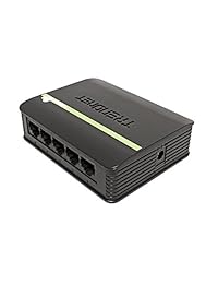 TRENDnet Ethernet Desktop Plastic Housing Switch, Negro