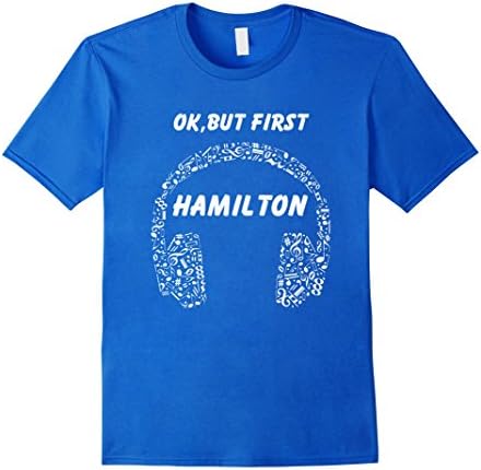 Mens OK, BUT FIRST HAMILTON Ear Phones XL Royal Blue