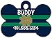 Notre Dame Fighting Irish Pet Id Tag for Dogs & Cats Personalized w/ Name & Number