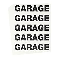 Tag-A-Room Garage Color Coded Moving Labels (50 Count), Moving Supplies