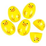 Neliblu Easter Egg Chicks - Decorated Easter Eggs Bulk Pack of 24 2.25