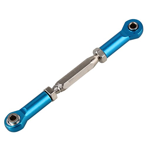 2pcs Servo Link(Al.) for TRAXXAS Slash 4X4 HQ 727 Slash Short Truck SLA013 Aluminum Alloy (Blue)
