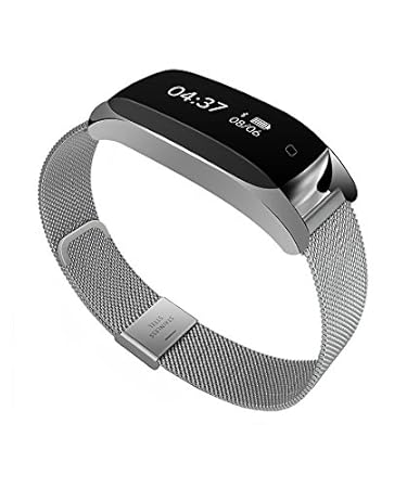 timex unisex blink black smart band tw00sos07