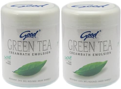 Amazon Good グッド ヘッドスパ クリームバス Creambath Emulsion グリーンティー Green Tea 250g 2個セット Bali バリコスメ 美容 ヘアケア 毛穴 クレンジング クリーム バス 並行輸入品 Good グッド ヘアトリートメント 通販