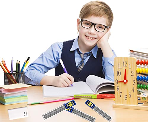 Bleistiftminen 0,5 mm, 200 Stück 0.5 mm HB bruchfeste Minen für Druckbleistifte (17 Sets) and 1 Radierer,Geschmeidig und klar schreiben