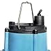 Little Giant 6-CIA 115 Volt, 1/3 HP, 2760 GPH Cast Iron Submersible Sump Pump with Integral Diaphragm Switch, 10-Ft. Cord, Blue, 506158