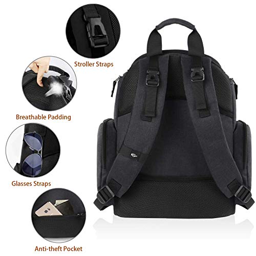3 Backpack+Organizer+Stroller+Insulated+Resistant