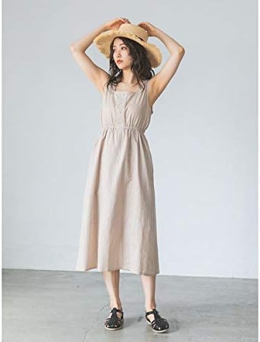 Amazon イーハイフンワールドギャラリー E Hyphen World Gallery ドビーワンピース ベージュ F ワンピース チュニック 通販