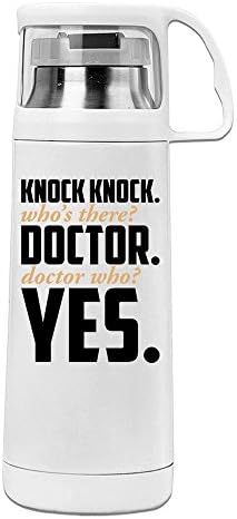 MeiXue DOCTOR WHO Vacuum Cup Water Bottle White