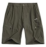 svacuam Men’s Quick Dry Shorts Lightweight Soft Sport Hiking Shorts