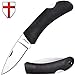 Folding Knife - EDC Pocket Knife - Outdoor Fold Knifes Classic Stainless Steel Folder with Rubber Handle - Best Utility Pocket Knife for Urban and Hiking Use - Grand Way 5292