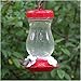 Perky-Pet 132TF 24-Ounce Glass Top Fill Hummingbird Feeder,Red,Large