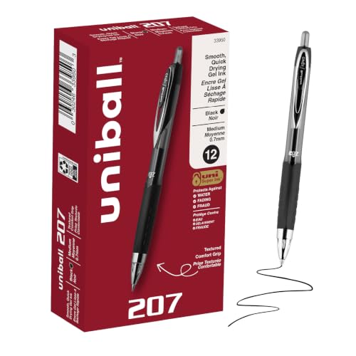 Uni-ball 207 Retractable Gel Pens