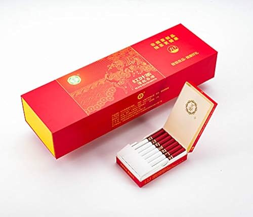 Yunnan Chinese Herbal Medicine, Green Tea, Cigarettes, Herbal Tea, Smoked  Tea, Cigarette Substitute, Smoke-Free-Nicotine-Free (1 Pack,Red Leaf Tea)  in Dubai - UAE
