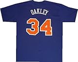 New York Knicks Charles Oakley Hardwood Classics Throwback T Shirt