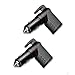 Ztylus Stinger Plus USB Emergency Escape EDC Tool: Life-Saving Rescue Car Charger, Spring Loaded Window Breaker Punch, Seat Belt Cutter, Dual USB Ports 3.1A Max Output (2pcs)