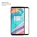 Orzly OnePlus 5T Screen Protectors (x2), Pro-Fit Tempered Glass Screen Protector Twin Pack for OnePlus 5T (Full Screen Coverage) – Transparent Screen/Black Frame