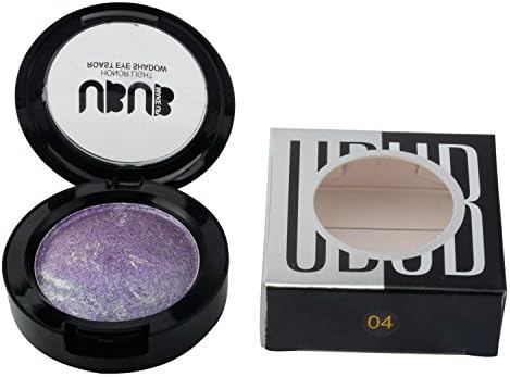 Monsme Women Eye Shadow Single Baked Powder Palette Metallic Shimmer Eyeshadow Cosmetic Makeup