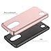 Gotd Protective Case Cover for LG Aristo LV3 V3 MS210 LG M210 LG MS210 (Rose Gold)