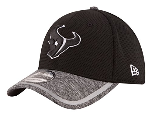 NFL Houston Texans 2016 Training Camp 39THIRTY Stretch Fit Cap, Medium/Large, Black/White