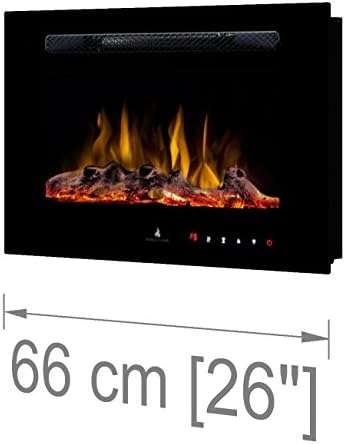Noble Flame Paris 660 [Electric Fireplace Wall Recessed/Wall Mounted]