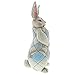 Enesco Grey Rabbit 15.75 Inches Height x 6.25 Inches Width x 6.5 Inches Length Garden Statue Collectible Figurines