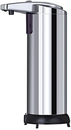 Premium Essential Supply - Stainless Steel Soap Dispenser Hands Free Automatic Ir Sensor Touchless Soap Liquid Dispenser