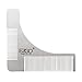 EZGO Stainless Steel Beard Styling and Shaping Template Comb Tool for Perfect Lines & Symmetry