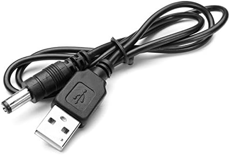 USB 2.0 Male To DC 5.52.1mm Plug Adapter Power Cable Connector Jack