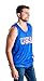 USA Mesh Reversible Tank Top | American Pride, Merica Unisex Patriot Party Tank-Medium