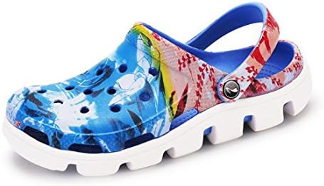 GDXH Womens Casual Clogs Beach Sport Sandal Garden Hospital Nursing Plastic Mules Slipper Shoes Garden Nurse Shoes