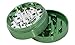 Chromium Crusher 2.5 Inch 4 Piece Tobacco Spice Herb Grinder - Green