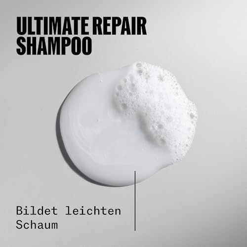 – Wella Ultimate Repair Shampoo – Tiefenreinigungsshampoo mit Metal-Purifier-Technologie – reparierendes Feuchtigkeitsshampoo – 1 l