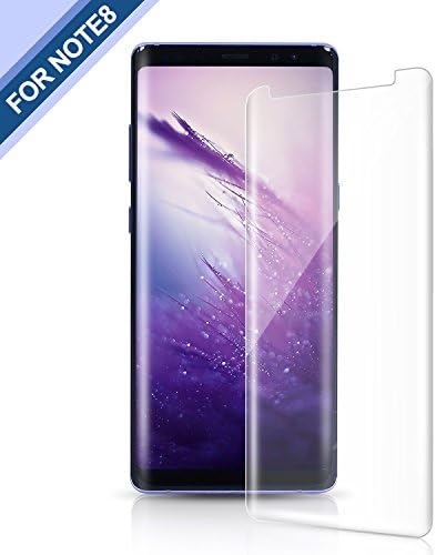 Atill Ditrect Galaxy Note 8 Screen Protector, [3D Curved] [HD Clear] [Case Friendly] Tempered Glass Screen Protector for Samsung Galaxy Note 8 (Transparent)