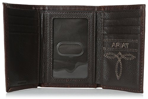 Ariat Men's Rowdy Tri-Fold Dark Copper, One Size