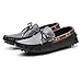 SUNROLAN Men's Fashion PU Leather Dress Casual Driving Moccasins Loafers Shoes