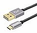 Reversible Braided Micro USB Cable, BlitzWolf 3ft Double Sided Plugable USB Micro B Charger and Data Cord for Android Phone, Samsung Galaxy S6 Edge, Note 5 Edge, HTC M9, Xperia Z3 Z2, Moto X (Black)