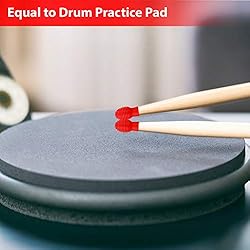 4 Pieces Drum Mute Drum Dampener Silicone Drumstick